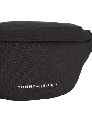 Tommy Hilfiger Siyah Erkek Bel Çantası Th Element Bumbag