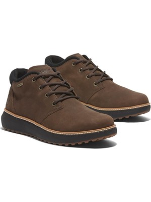 Timberland Deri Kahve Erkek Günlük Ayakkabı Hudson Road Mıd Lace Up Gtx Chukka