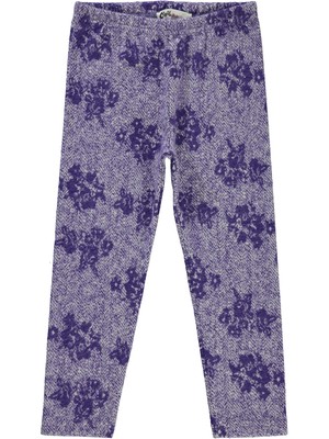 Civil Girls Kız Çocuk Tayt 6-9 Yaş  Mor