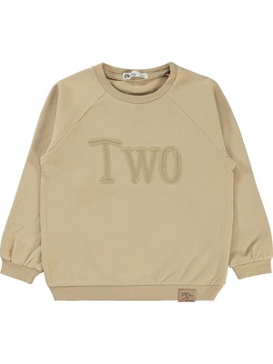 Civil Boys Erkek Çocuk Sweatshirt 2-5 Yaş Bej