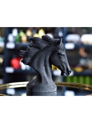 Fiorella Gift El Yapımı Asil At Büyük Boy Dekoratif Mum