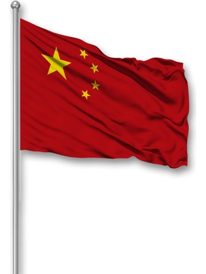 Bilsan Bayrak Çin Ülke Bayrağı 1. Kalite Raşel Kumaş 600x900 Cm