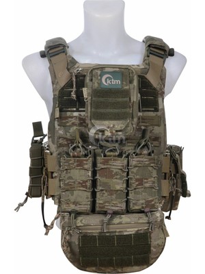 KTM Kuyak-Ata® Hücum Yeleği,model-4, K.k.kamuflaj