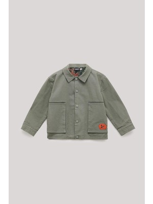 Nebbati Bg Store Erkek Çocuk Bej Ceket