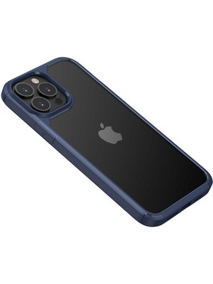 ZORE Apple iPhone 13 Pro Kılıf Zore Roll Kapak-Mavi