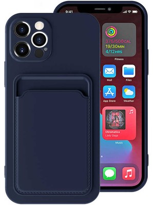 ZORE Apple iPhone 12 Pro Kılıf ​​zore Ofix Kapak-Lacivert