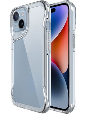 ZORE Apple iPhone 15 Uyumlu Zore T-Max Kapak-Renksiz