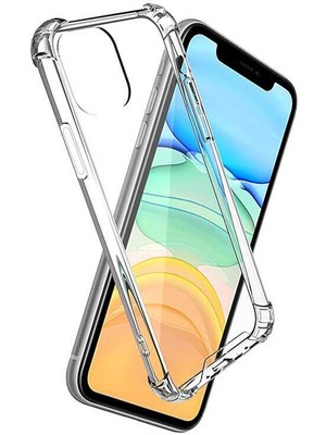 ZORE Apple iPhone 14 Pro Uyumlu Zore Nitro Anti Shock Silikon-Renksiz