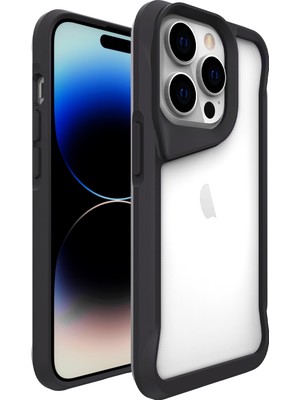 ZORE Apple iPhone 14 Pro Max Uyumlu Zore T-Max Kapak-Siyah