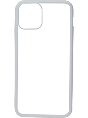 ZORE Apple iPhone 12 Pro Max Kılıf Zore Endi Kapak-Beyaz
