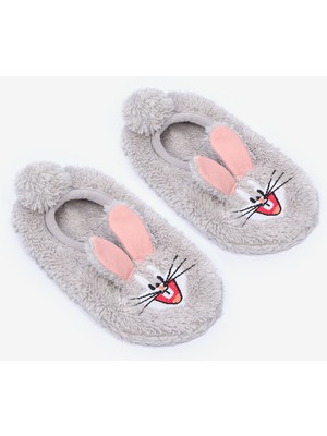 Unisex Çocuk Bugs Bunny Gri Çetik