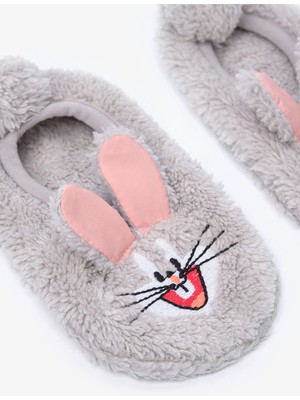 Unisex Çocuk Bugs Bunny Gri Çetik