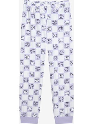 Penti Kız Çocuk Caticorn 2li Çok Renkli Pijama Takımı