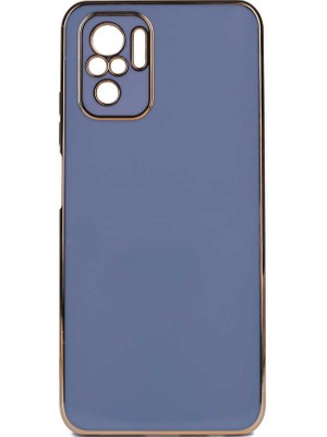 ZORE Xiaomi Poco M5S Kılıf Zore Bark Kapak-Mavi Açık