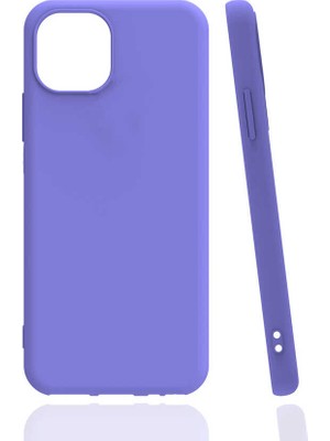 ZORE Apple iPhone 13 Mini Uyumlu Zore Biye Silikon-Lila
