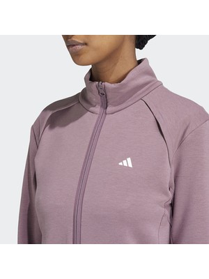 Adidas Adıdas Trn Cu Bordo Kadın Eşofman Üstü