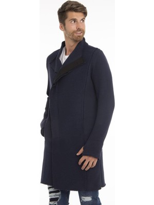 Eerkek Cekmon Camel Yünlü Içi Astarlı Kaban Spor Uzun Blazer Ceket