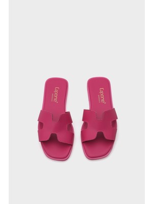 Şamlı Store Cilt Halsey Kadın Terlik