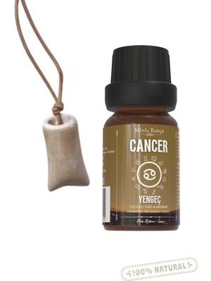 Minia Bahçe Yengeç Burcu - Cancer, Uçucu Yağ Karışımı, 10ML & Koku Hazneli KOLYE02