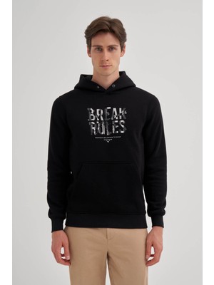 Cazador Erkek Sweatshirt Siyah 5177