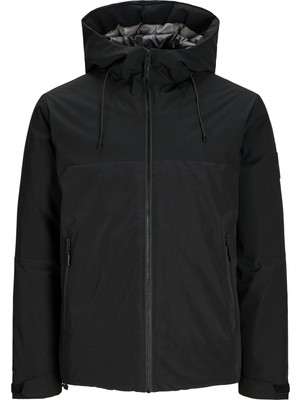 Jack & Jones Jack Jones Jcoaıden Transıtıonal Jacket Pls Erkek Siyah Büyük Beden Ceket 12263064-02