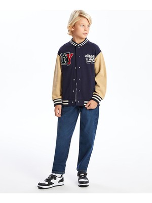 LC Waikiki Lcw Kids Beli Ayarlanabilir Lastikli Erkek Çocuk Jean Pantolon