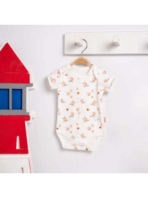 Tiffany Baby Apricot Theme Yarım Kol Bebek Badi 2455008