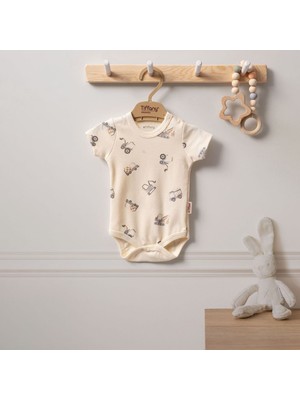 Tiffany Baby Work Machine  Yarım Kol Kruvaze Badi 23008