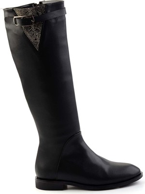 Bambi Siyah   Kadın Çizme K03674230609