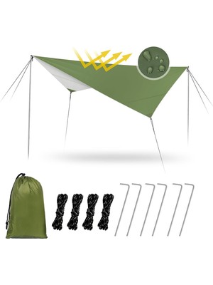 Urban Badger Ragnar Tarp Tente 3X4M Dayanıklı Malzeme ile Hafif ve Taşınabilir Dış Mekan Ekipmanı