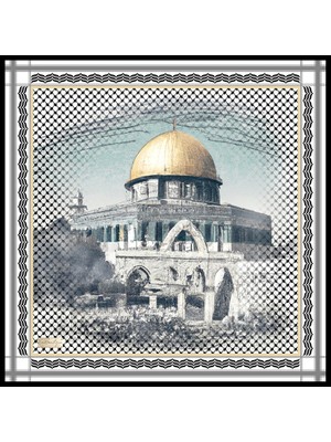 Filistin Serisi %100 Sura Ipek - F101 - 90X90
