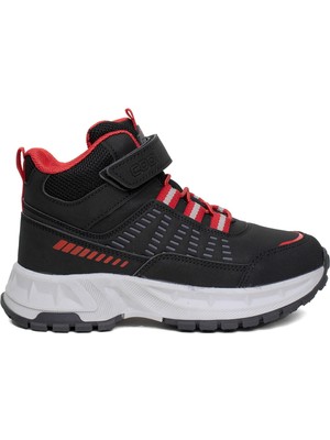 Cool Tiger Filet Erkek Çocuk Hi Sneaker Siyah