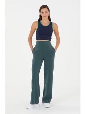 U.S. Polo Assn. Kadın Koyu Yeşil Eşofman Altı 50296394-VR079