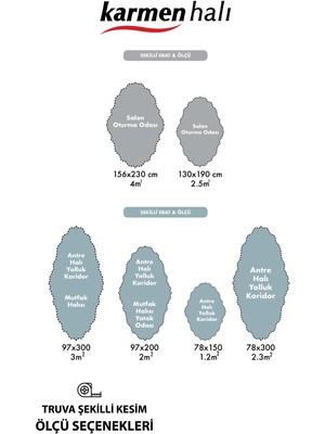 Karmen Halı Truva 8361 Özel Kesim Krem Bej Detaylı Kalın Akrilik Tozuaz Modern Halı Salon Yatak Odası Halısı