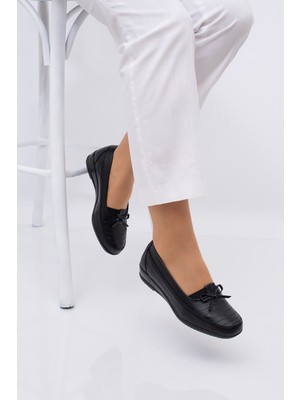 ERN SHOES Kadın Tam Ortopedik İçi Hakiki Deri Anne Ayakkabısı