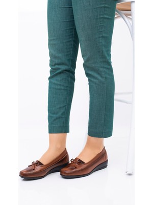 ERN SHOES Kadın Tam Ortopedik İçi Hakiki Deri Anne Ayakkabısı