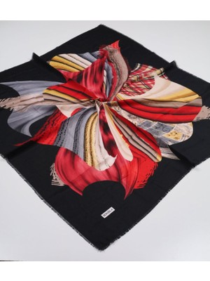 Bonjela Desenli Mono Eşarp - Desen-20 - Renk-08-93