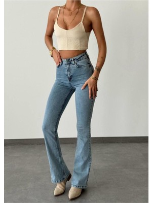 Lacarino 7579 Cındy Xl Kadın Jean Pantolon