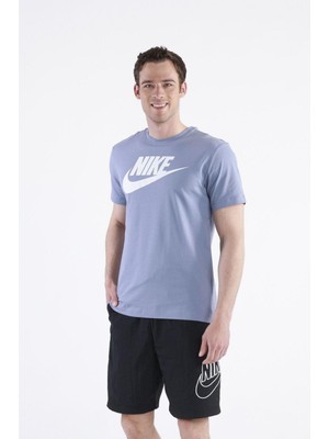 Nike Futura Erkek Mavi T-Shirt
