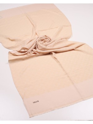 Aker Elegance Monogram Şal - Desen-03 - Renk-10-93