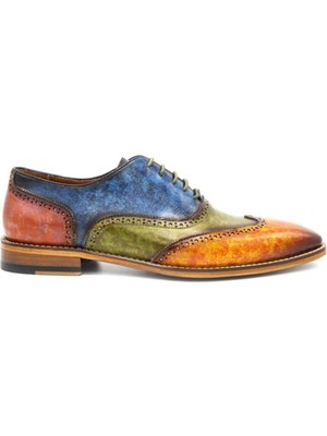 Gacco Mixed Color Pelitte Patina Dress Shoes