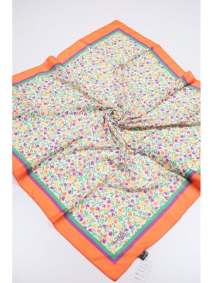 Scarfella Naturel Soft Italyan Dikiş Eşarp - Desen-10 - Renk-07-93