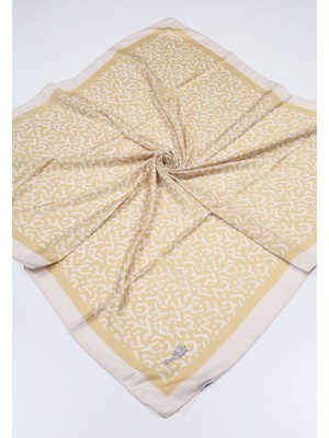 Scarfella Naturel Soft Italyan Dikiş Eşarp - Desen-08 - Renk-08-93