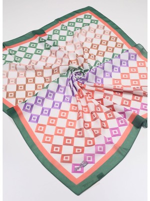 Scarfella Naturel Soft Italyan Dikiş Eşarp - Desen-13 - Renk-03-93