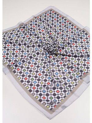 Scarfella Naturel Soft Italyan Dikiş Eşarp - Desen-14 - Renk-02-93