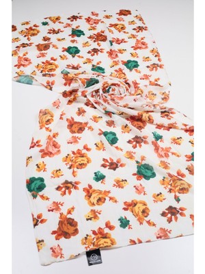 Moda Kaşmir Desenli Bambu Kraş Şal - Desen-03 - Renk-08-93