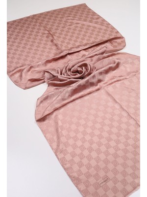 Piramit Monogram Floş Şal - Desen-03 - Renk-15-93