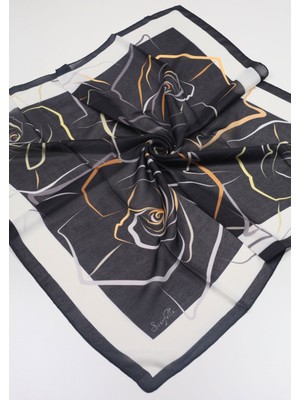 Scarfella Dijital Soft Eşarp - Desen-14 - Renk-05-93