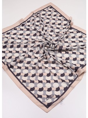 Scarfella Naturel Soft Italyan Dikiş Eşarp - Desen-20 - Renk-08-93