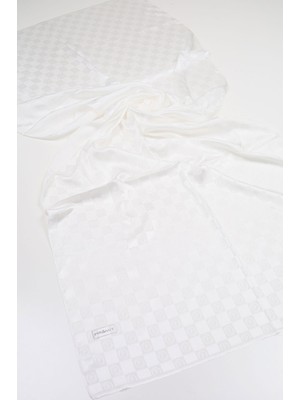 Piramit Monogram Floş Şal - Desen-03 - Renk-04-93